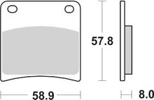 Pastillas de freno SBS 620LF Street Ceramic
