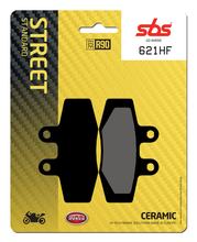 Pastillas de freno SBS 621HF Street Ceramic para KTM LC4 Enduro EGS MX Incas GS 125 - 600 ccm Año 1988 - 1993