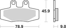 Pastilhas de Freio SBS 621LF Street Ceramic