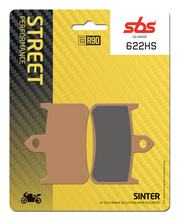 Remblokken SBS 622HS Street Sinter voor Honda CB F Hornet CBR RR Fireblade VTR Firestorm NTV Revere Big One 400 - 1300 ccm Bj. 1988 - 2007