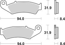 Pastiglie freno SBS 623LF Street Ceramic