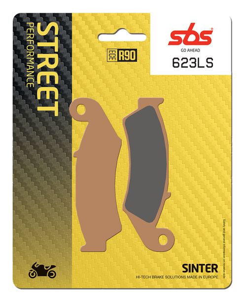 Pastillas de freno SBS 623LS Street Sinter para Honda VFR R RVF 400 / 750 ccm Año 1987 - 1997