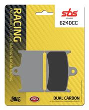 Pastiglie freno SBS 624DCC Road Racing Classic a doppio carbonio