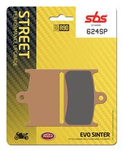 Pastiglie freno sinterizzate SBS 624SP Street Upgrade Evo per Triumph Speed Triple i, Suzuki GSF Bandit N S Sprint ST RS Tiger Explorer XC GSX-R K.L.M.N