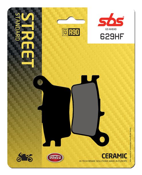 Pastillas de freno SBS 629HF Street Ceramic