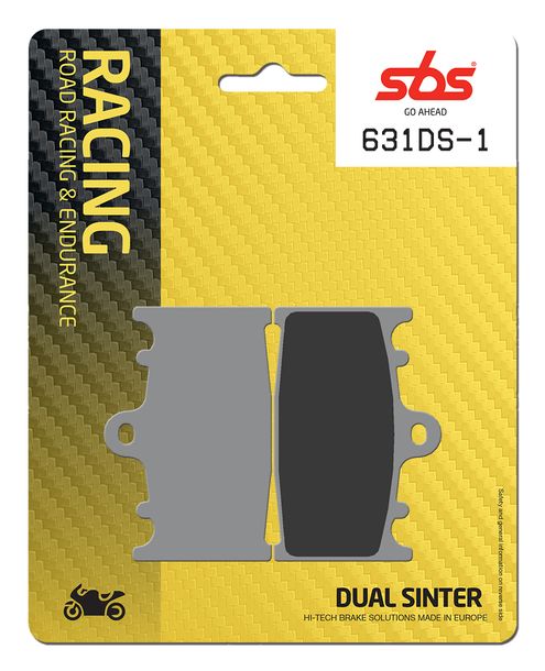 SBS 631DS-1 Road Racing Endurance Brake Pads (Venomous Bite)