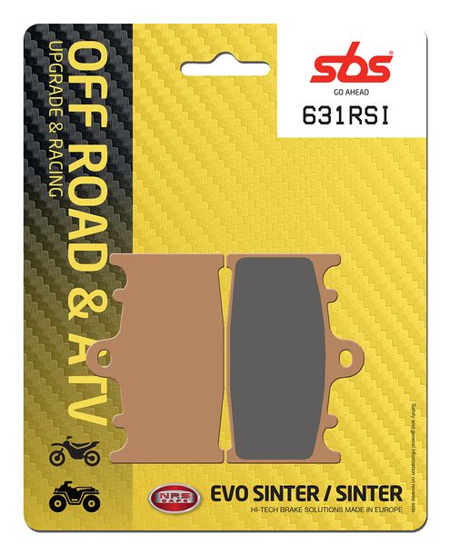 Bremsbeläge SBS 631RSI Offroad Racing Sinter