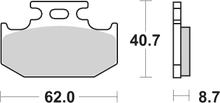 Bremsbeläge SBS 632LF Street Ceramic