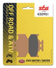 Pastilhas de Freio SBS 632RSI Offroad Racing Sinter para Kawasaki KLX R KX, Yamaha YZ WR KDX 125 - 650 ccm Ano. 1988 - 2007