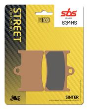 Pastillas de freno SBS 634HS Street Sinter para Yamaha FZS Fazer S YZF-R6 125 - 1900 ccm Año 1989 - 2022