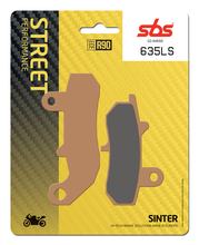 Remblokken SBS 635LS Street Sinter voor Suzuki DR R RS Dakar Big S 600 - 800 cc Bj. 1989 - 1996
