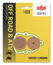 Pastilhas de Freio SBS 637SI Offroad Sinter para Yamaha YFS Blaster U-P 200 ccm