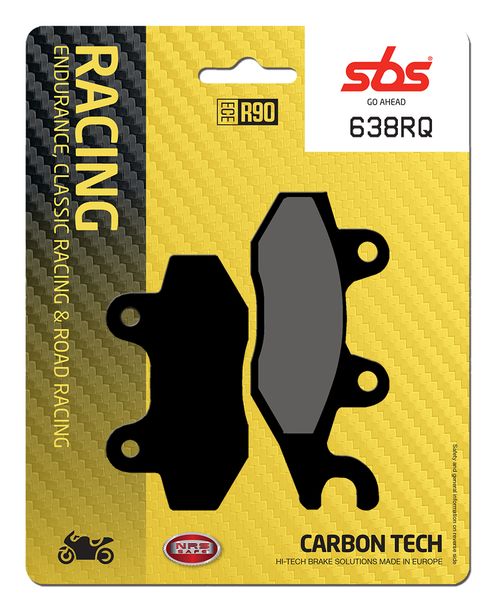 Bremsbeläge SBS 638RQ Road Racing Carbon Tech