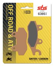 Pastilhas de Freio SBS 638SI Offroad Sinter para Yamaha YFZ Performance Race R X Special Bill Balance S, Aeon Overland Suzuki LT-R Quadracer Kawasaki KLF Bayou
