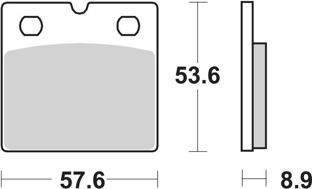 Pastiglie freno SBS 640LF Street Ceramic