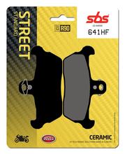 Pastilhas de Freio SBS 641HF Street Ceramic para Aprilia Mojito, Cagiva Mito EV W8 Pro Action W 16 Planet Freccia W12 3 RX M Pegaso 50 - 600 ccm