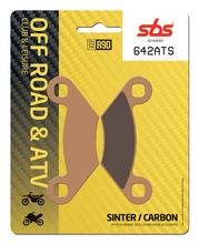 SBS 642ATS Quad Sinter brake pads for Polaris Sportsman EBS HO Mossy Oak X2 EFI MV Trail Boss Blazer Twin MV7 Scrambler X Freedom Xpedition Trial 4x4 Touring