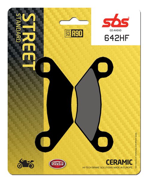 Pastillas de freno SBS 642HF Street Ceramic