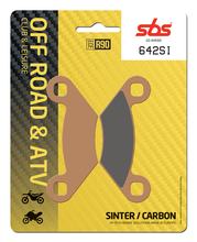 SBS 642SI Offroad Sinter Brake Pads for Polaris Sportsman EBS HO Mossy Oak X2 EFI MV Trail Boss Blazer Twin MV7 Scrambler X Freedom Xpedition Trial 4x4