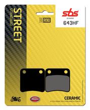 Pastilhas de Freio SBS 643HF Street Ceramic para Polaris Trail Boss Blazer 250 ccm