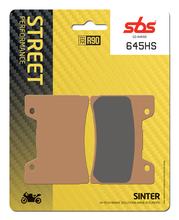 SBS 645HS Street Sinter brake pads for Yamaha TDM FZR Genesis VMX V-Max Exup R 600 - 1200 ccm Year 1989 - 2002