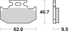 Klocki hamulcowe SBS 648LF Street Ceramic