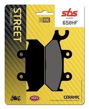 Plaquettes de frein SBS 650HF Street Ceramic pour Yamaha TZR R1 XT E Z Tenere 50 - 660 ccm Année 1990 - 2003