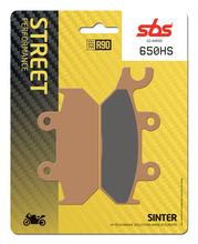 Pastiglie freno SBS 650HS Street Sinter per Yamaha XT E Z Tenere 600 / 660 ccm Anno 1990 - 2003