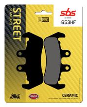 Plaquettes de frein SBS 653HF Street Ceramic pour Yamaha DT Tenere 125 ccm Année 1988