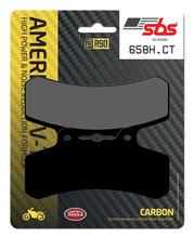 Plaquettes de frein en carbone SBS 658H.CT Street High Power