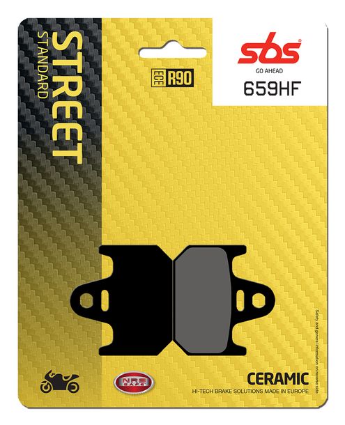 Pastillas de freno SBS 659HF Street Ceramic