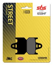 Plaquettes de frein SBS 659HF Street Ceramic