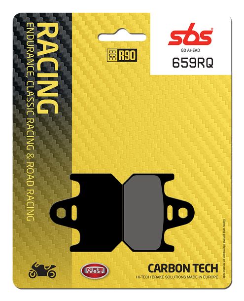 Plaquettes de frein SBS 659RQ Road Racing Carbon Tech