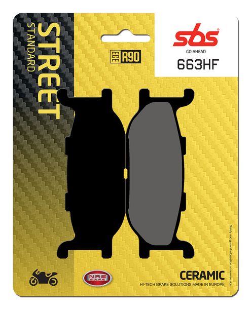 Bremsbeläge SBS 663HF Street Ceramic für Yamaha XV Virago XJ S Diversion 400 - 1600 ccm Bj. 1991 - 2015