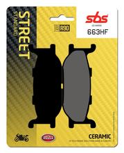 Pastilhas de Freio SBS 663HF Street Ceramic para Yamaha XV Virago XJ S Diversion 400 - 1600 ccm Ano. 1991 - 2015
