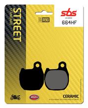 Plaquettes de frein SBS 664HF Street Ceramic