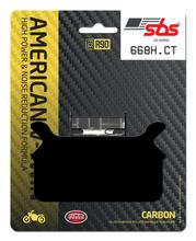 Plaquettes de frein en carbone SBS 668H.CT Street High Power