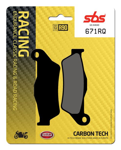 Bremsbeläge SBS 671RQ Road Racing Carbon Tech