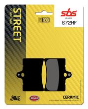 Pastiglie freno SBS 672HF Street Ceramic