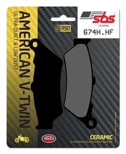 Bremsbeläge SBS 674H.HF Street High Power Ceramic