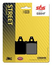 Pastilhas de Freio SBS 680HF Street Ceramic