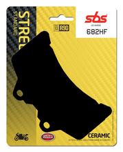 Pastilhas de Freio SBS 682HF Street Ceramic para Yamaha GTS Omega A 1000 ccm Ano 1993 - 1999