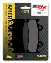 Pastilhas de Freio SBS 683H.CT Street High Power Carbon