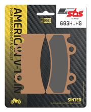 Pastilhas de Freio SBS 683H.HS Street High Performance Sinter
