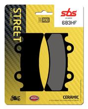 Pastilhas de Freio SBS 683HF Street Ceramic para Yamaha FZR Exup R YZF SP, Triumph Daytona Super III 750 - 1000 ccm Ano. 1993 - 1997
