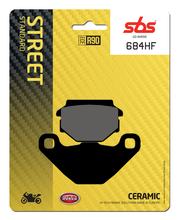 Pastilhas de Freio SBS 684HF Street Ceramic para MuZ / MZ Baghira Black Panther Streetmoto, Sachs ZX XTC Racing Roadster 6 XTC-N Street ZZ X-Road 50 - 660 ccm