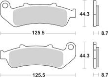 Pastilhas de Freio SBS 685LF Street Ceramic