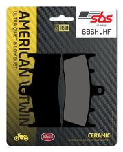 Pastilhas de Freio SBS 686H.HF Street High Power Ceramic