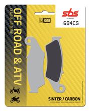 Pastilhas de Freio SBS 694CS Offroad Carbon para Aprilia SR Funmaster LC Netscaper Sonic AC Sportcity Scarabeo One Habana Custom Cube, Beta RR Enduro Motard