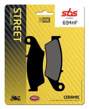 Plaquettes de frein SBS 694HF Street Ceramic pour Honda XRV Africa Twin XR L XL V Transalp 125 - 750 ccm